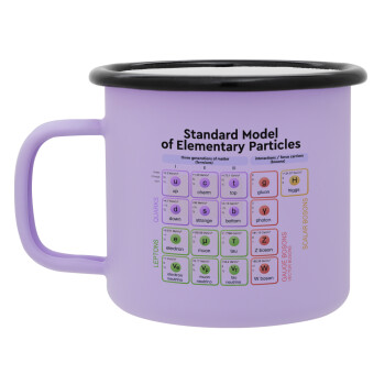 Standard model of elementary particles, Κούπα Μεταλλική εμαγιέ ΜΑΤ Light Pastel Purple 360ml