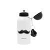 Metal water bottle, White, aluminum 500ml