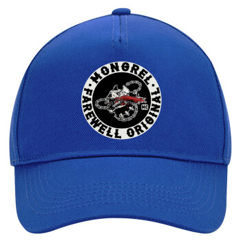 Day's Gone, mongrel farewell original, Ultimate Adult Hat BLUE, (100% COTTON DRILL, ADULT, UNISEX, ONE SIZE)