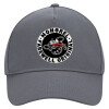 Ultimate Adult Hat Grey, (100% COTTON DRILL, ADULT, UNISEX, ONE SIZE)