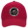 Adult Ultimate Hat RED, (100% COTTON DRILL, ADULT, UNISEX, ONE SIZE)