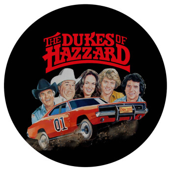 The Dukes of Hazzard, Mousepad Round 20cm