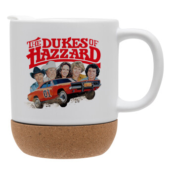 The Dukes of Hazzard, Κούπα, κεραμική με βάση φελού και καπάκι (ΜΑΤ), 330ml (1 τεμάχιο)