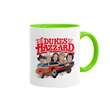 The Dukes of Hazzard, Mug colored light green, ceramic, 330ml