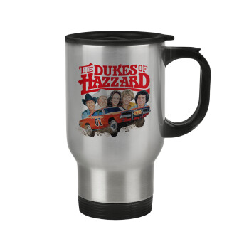 The Dukes of Hazzard, Κούπα ταξιδιού ανοξείδωτη με καπάκι, διπλού τοιχώματος (θερμό) 450ml