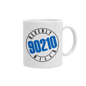 Beverly Hills, 90210, Ceramic coffee mug, 330ml (1pcs)