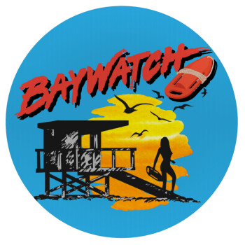 Baywatch, Mousepad Round 20cm