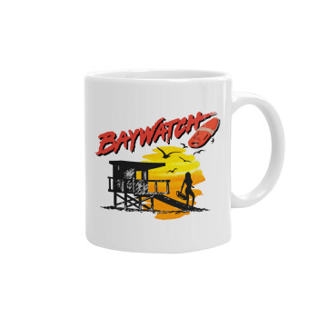 Baywatch, Ceramic coffee mug, 330ml (1pcs)