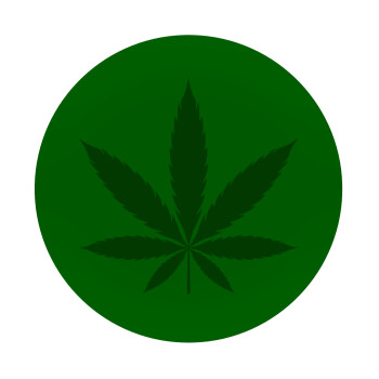 Weed, Mousepad Round 20cm