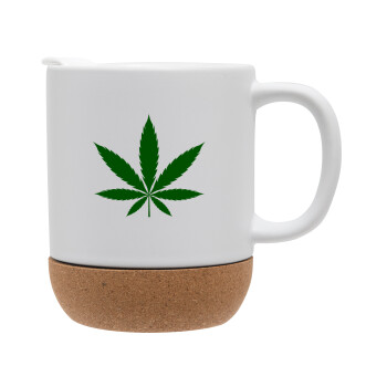 Weed, Ceramic coffee mug Cork (MAT), 330ml (1pcs)