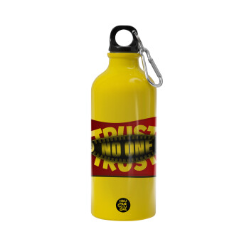 Trust no one... (zipper), Water bottle 600ml