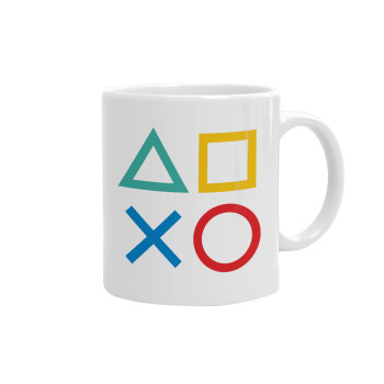 Gaming Symbols, Ceramic coffee mug, 330ml (1pcs)