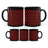 Mug black, ceramic, 330ml