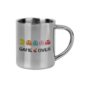 GAME OVER pac-man, Mug Stainless steel double wall 300ml