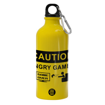 Caution, angry gamer!, Water bottle 600ml