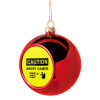 Christmas tree ball Red 8cm