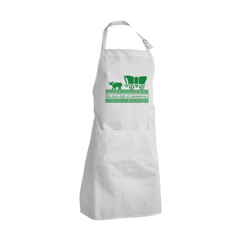 Oregon Trail, cov... edition, Adult Chef Apron (with sliders and 2 pockets)