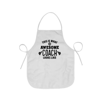 This is what an awesome COACH looks like!, Chef Apron Short Full Length Adult (63x75cm)