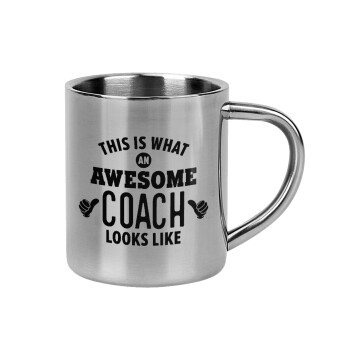 This is what an awesome COACH looks like!, Mug Stainless steel double wall 300ml