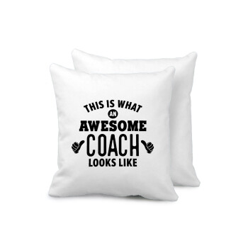 This is what an awesome COACH looks like!, Sofa cushion 40x40cm includes filling