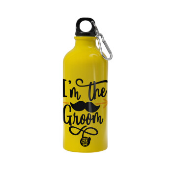 I'm the groom mustache, Water bottle 600ml