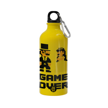 8bit Game Over Couple Wedding, Water bottle 600ml