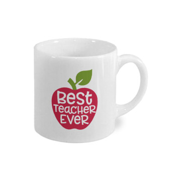 best teacher ever, apple!, Κουπάκι κεραμικό, για espresso 150ml