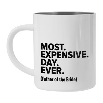 Most expensive day ever, Mug Stainless steel double wall 450ml