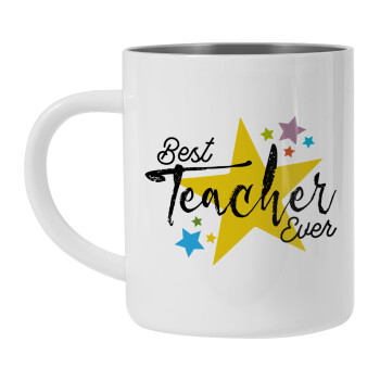 Teacher super star!!!, Mug Stainless steel double wall 450ml