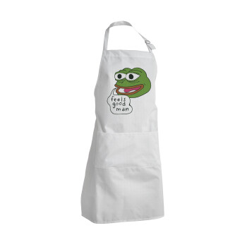 Pepe the frog, Ποδιά Σεφ Ολόσωμη Ενήλικων (με ρυθμιστικά και 2 τσέπες)