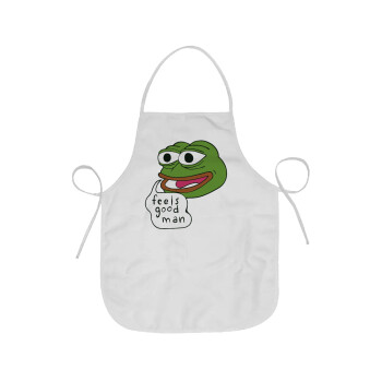 Pepe the frog, Chef Apron Short Full Length Adult (63x75cm)