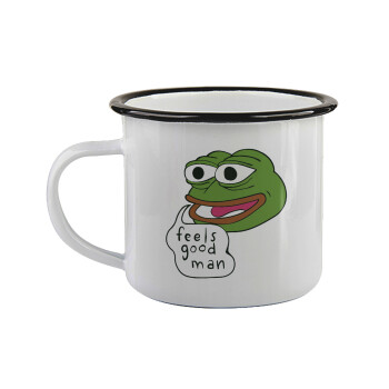 Pepe the frog, Κούπα εμαγιέ με μαύρο χείλος 360ml