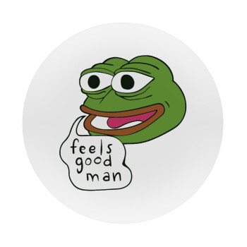 Pepe the frog, Mousepad Round 20cm