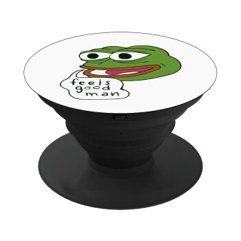 Pepe the frog, Phone Holders Stand  Black Hand-held Mobile Phone Holder