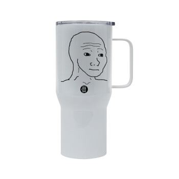 Feel guy, Tumbler με καπάκι, διπλού τοιχώματος (θερμό) 750L