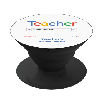 Searching for Best Teacher..., Phone Holders Stand  Black Hand-held Mobile Phone Holder