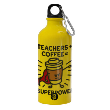 Teacher Coffee Super Power, Παγούρι νερού 600ml