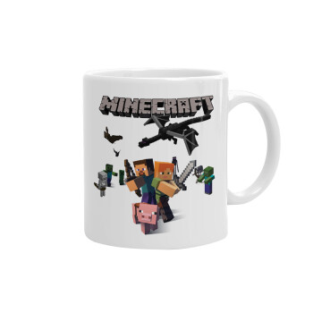 Minecraft Alex, Ceramic coffee mug, 330ml (1pcs)