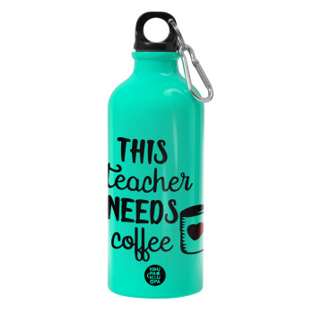 Τhis teacher needs coffee, Παγούρι νερού 600ml