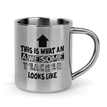 This is what an awesome teacher looks like!!! , Mug Stainless steel double wall 300ml