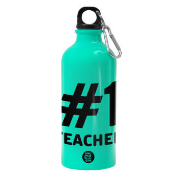 #1 teacher, Water bottle 600ml