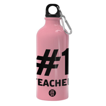 #1 teacher, Water bottle 600ml