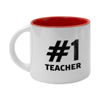 #1 teacher, Κούπα κεραμική 400ml