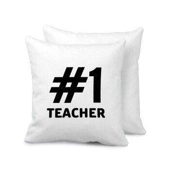 #1 teacher, Sofa cushion 40x40cm includes filling