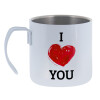 Mug Stainless steel double wall 400ml