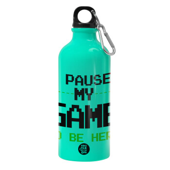 I paused my game to be here, Water bottle 600ml