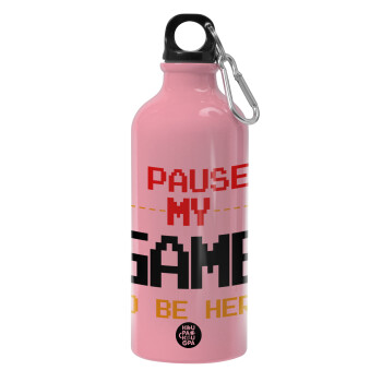 I paused my game to be here, Water bottle 600ml