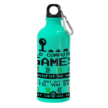 OLD computer games couldn't be won just like real life!, Water bottle 600ml