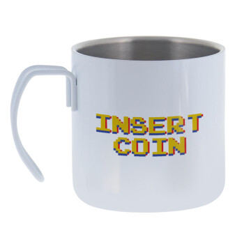 Insert coin!!!, Mug Stainless steel double wall 400ml