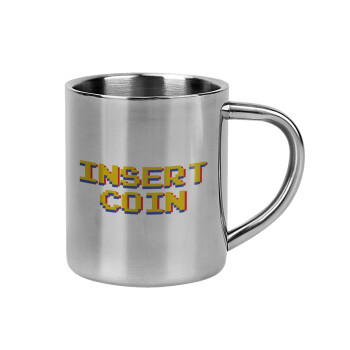 Insert coin!!!, Mug Stainless steel double wall 300ml